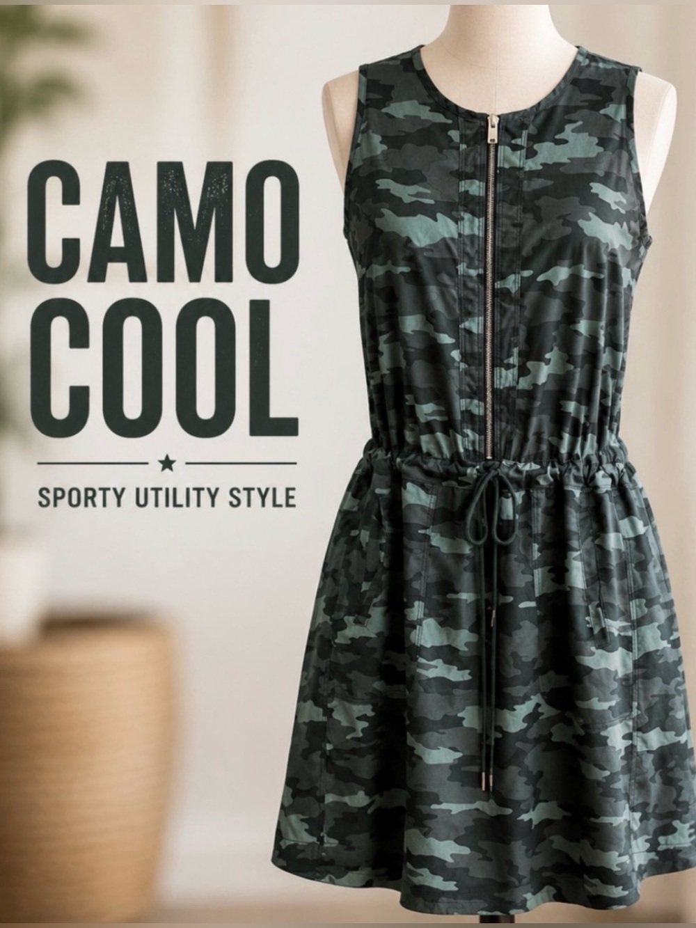 Cute, comfortable and cool.  Light weight Kyodan Outdoors dress petite small.